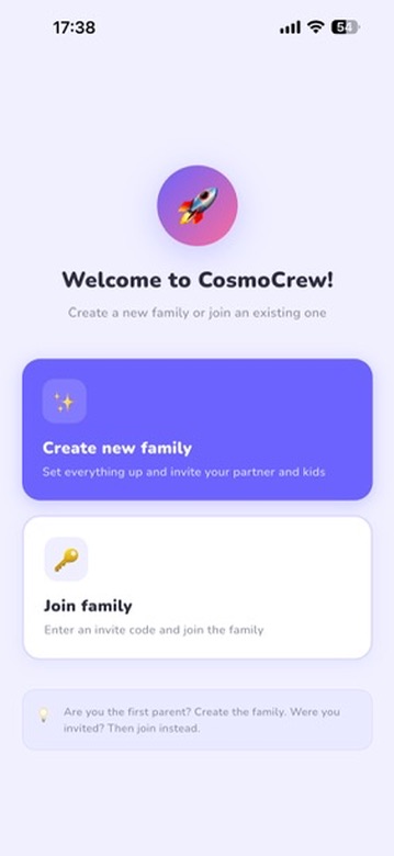 Create family profile