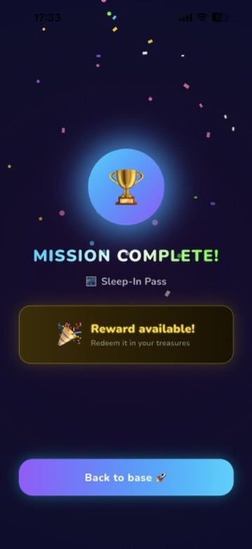 Redeem reward from treasure chest
